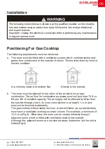 Preview for 7 page of GASLAND chef GH1304SS Installation Instructions Manual