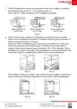 Preview for 11 page of GASLAND chef GH1304SS Installation Instructions Manual