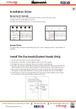 Preview for 5 page of GASLAND chef PR30BP Instructions For Installation And Use Manual