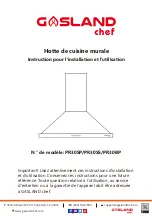 Preview for 9 page of GASLAND chef PR30BP Instructions For Installation And Use Manual