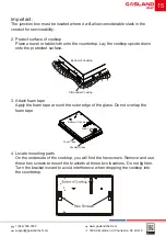 Предварительный просмотр 17 страницы GASLAND chef Pro CH1212BS Installation Instruction