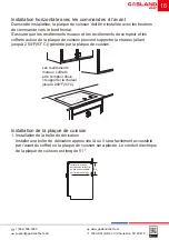 Предварительный просмотр 41 страницы GASLAND chef Pro CH1212BS Installation Instruction