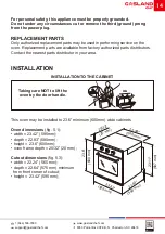 Preview for 15 page of GASLAND chef Pro GS606DB Installation Instructions Manual