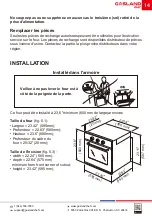 Preview for 43 page of GASLAND chef Pro GS606DB Installation Instructions Manual