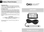 Предварительный просмотр 6 страницы GASLOCK GasLight GL-6001 User Manual