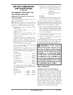 Preview for 6 page of Gasmaster GMN18 Safety Information And Installation Manual