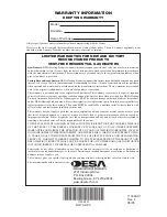 Preview for 32 page of Gasmaster GMN18 Safety Information And Installation Manual