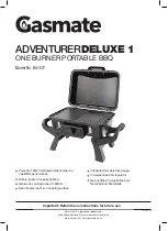 Gasmate ADVENTURER DELUXE 1 Quick Start Manual предпросмотр