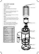 Предварительный просмотр 4 страницы Gasmate AH1060 Manual