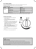 Предварительный просмотр 6 страницы Gasmate AH1060 Manual