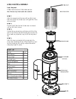 Preview for 4 page of Gasmate AH1069ODS Instructions Manual