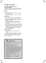 Preview for 4 page of Gasmate BQ2050 Instructions Manual