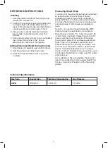 Preview for 6 page of Gasmate BQ2050 Instructions Manual