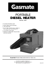 Gasmate DH203 Instructions Manual предпросмотр