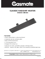 Gasmate EH611X Instruction Manual preview