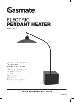 Preview for 1 page of Gasmate EH714 Instructions Manual