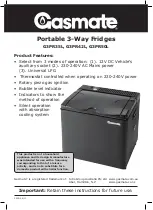 Preview for 1 page of Gasmate G3PR35L Quick Start Manual