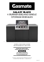Gasmate GALAXY BLACK BQ3039 Manual preview