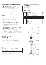 Preview for 4 page of Gasmate GM120-001 Manual