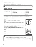 Предварительный просмотр 6 страницы Gasmate GM124-023 Instructions Manual