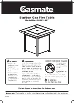 Gasmate GM142-157 Installation, Operation And Maintenance Instructions preview