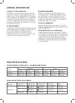 Предварительный просмотр 4 страницы Gasmate GM172-124 Manual