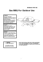 Gasmate HF1814A Manual preview