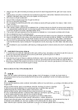 Preview for 5 page of Gasmate HF1814A Manual