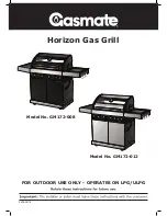 Gasmate Horizon GM172-008 Instructions Manual preview