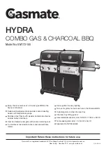 Предварительный просмотр 1 страницы Gasmate HYDRA GM172-15 Instructions Manual