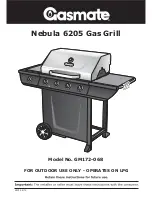 Gasmate Nebula 6205 Instructions Manual preview