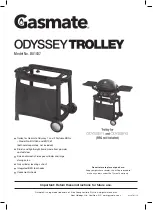 Gasmate Odyssey 1 Quick Manual preview