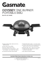 Gasmate Odyssey BQ1060MG Manual предпросмотр