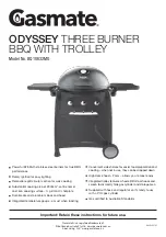 Предварительный просмотр 1 страницы Gasmate ODYSSEY BQ10632MG Instructions Manual