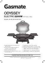 Gasmate Odyssey Quick Start Manual preview