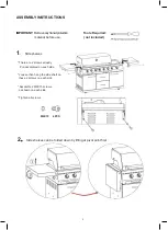 Предварительный просмотр 9 страницы Gasmate PROFESSIONAL BBQ Series Manual