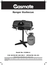 Gasmate Ranger Barbecue Manual предпросмотр