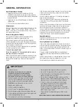 Preview for 2 page of Gasmate RB2 Manual