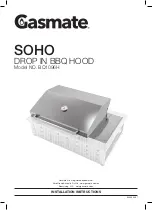 Предварительный просмотр 9 страницы Gasmate SOHO BQ1096 Manual