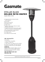 Gasmate STELLAR BLACK PH7056 Quick Start Manual preview