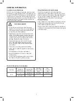 Предварительный просмотр 3 страницы Gasmate TELLUS GM165-023 Instruction Manual