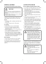 Предварительный просмотр 4 страницы Gasmate TELLUS GM165-023 Instruction Manual