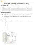 Preview for 1 page of Gasolarxy PG-GSP100W Installation Manual & Manual