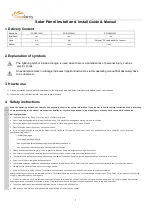 Gasolarxy PG-GSP150W Install Manual preview