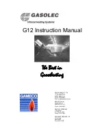 Preview for 1 page of Gasolec G12 Instruction Manual