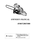 Gasoline 4500 Owner'S Manual preview