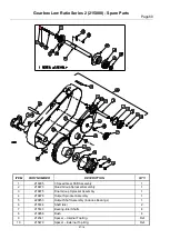 Preview for 64 page of Gason 7312 Operator'S Manual