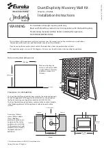 Preview for 2 page of Gason Eureka Jindara Duet Installation Instructions