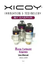 Gaspar XICOY X Series User Manual preview