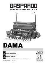 Preview for 1 page of Gaspardo DAMA Use And Maintenance